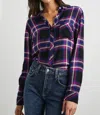 Rails Hunter Shirt In Purple