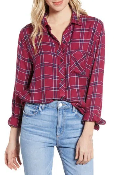 Rails Hunter Plaid Shirt In Red