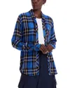 Rails Hunter Plaid Button-up Shirt In Sapphire Indigo