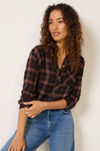 Rails Hunter Shirt In Black