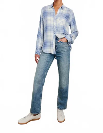 Rails Hunter Shirt In Bluebell Snow