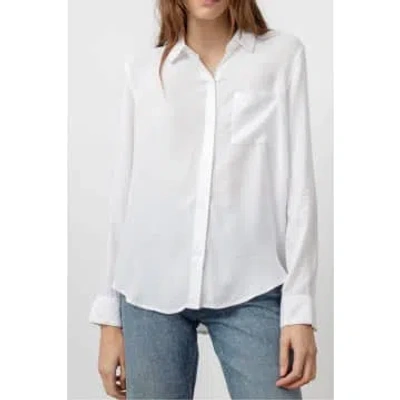 Rails Hunter Shirt In Ivory Check In White