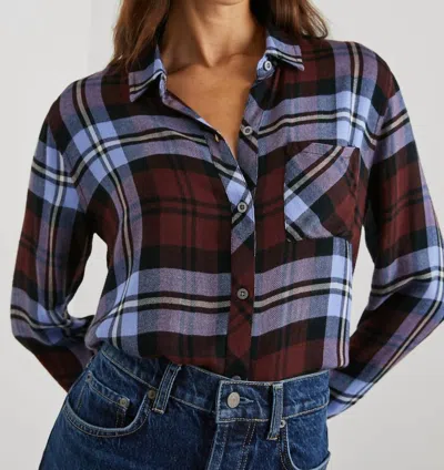 Rails Hunter Plaid Button-front Shirt In Red