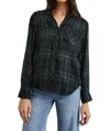 Rails Hunter Top In Forest In Green