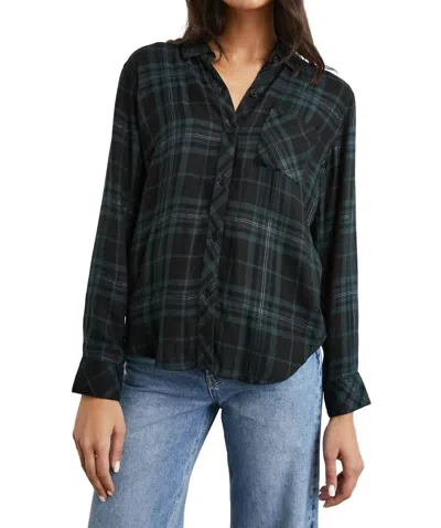 Rails Hunter Top In Forest In Green