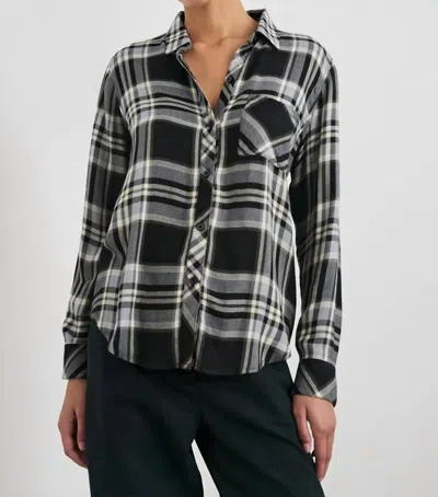 Rails Hunter Top In Ivory Cloud In Multi