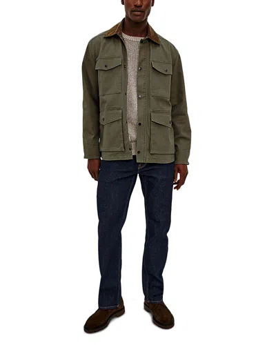 Rails Huntley Cotton Corduroy Jacket In Green
