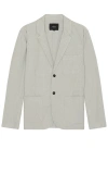 Rails Idris Blazer In Soft Grey Melange