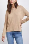 Rails Iggy Sweater In Heather Camel In Multi