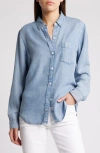 Rails Ingrid Denim Shirt In Med Vintage Cloud Wash In Med Vintage Cloud Wash