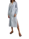 Rails Irie Dress Hampton Stripe In Grey