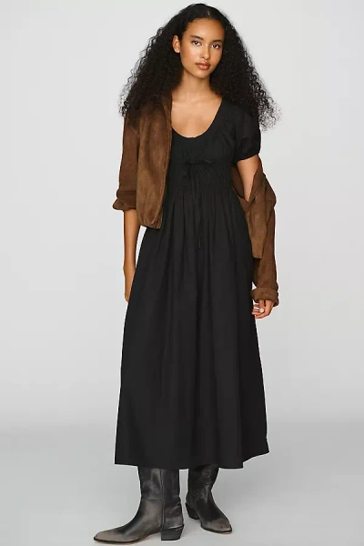 Rails Isabelle 100% Cotton Maxi Dress In Black