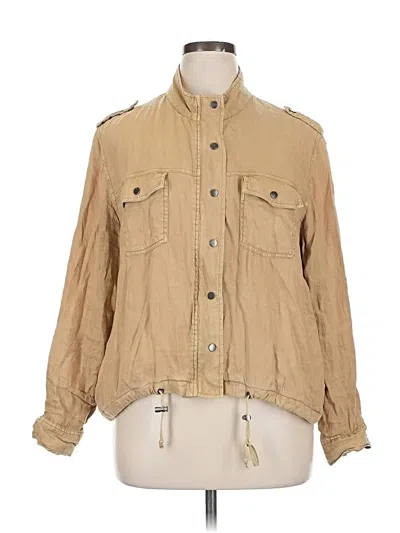 Pre-owned Rails Jacket In Brown