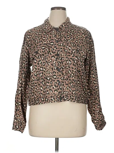 Pre-owned Rails Jacket In Brown
