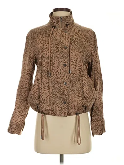 Pre-owned Rails Jacket In Brown