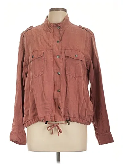 Pre-owned Rails Jacket In Brown