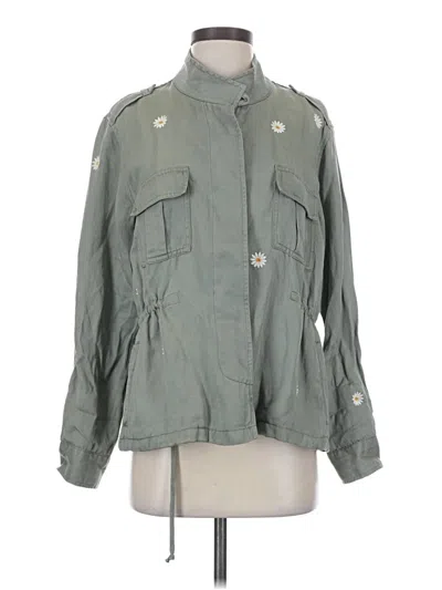 Pre-owned Rails Jacket In Green