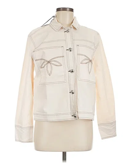 Pre-owned Rails Jacket In Ivory