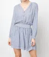 Rails Jasmine Linen Dress In Tibet Stripe In Multi