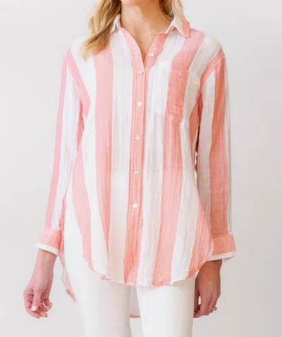 Rails Jaylin Shirt In Playa Stripe In Multi