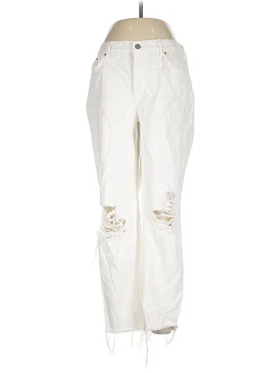Pre-owned Rails Jeans In Ivory