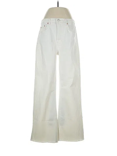 Pre-owned Rails Jeans In Ivory