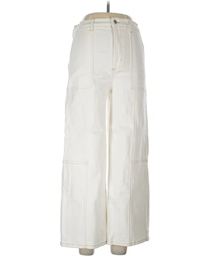 Pre-owned Rails Jeans In Ivory