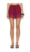 Rails Jenner Short In Red