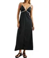 Rails Jessa Midi Dress In Black In Black