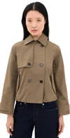 Rails Jett Jacket Olive In Brown