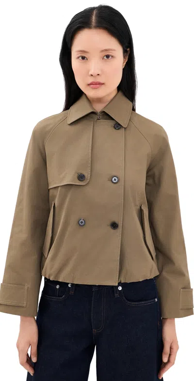 Rails Jett Jacket Olive In Brown