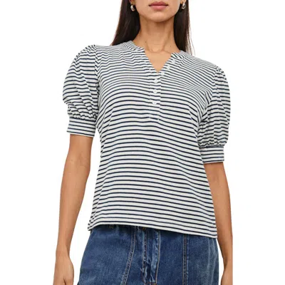 RAILS RAILS JEWEL PUFF SLEEVE HENLEY