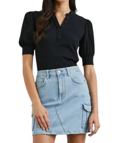 Rails Jewel Top In Black