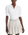 Rails Jewel Puff Sleeve Top In Multi