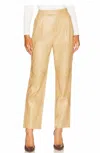 RAILS JO FAUX LEATHER PANT IN CAFE
