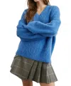 Rails Jodie Sweater In Cobalt In Blue