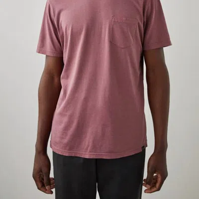 Rails Johnny T-shirt In Cranberry In Pink
