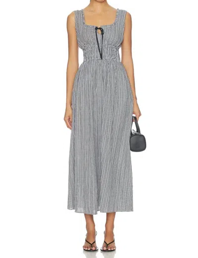 Rails Jordie Smocked Maxi Dress In White