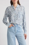 RAILS RAILS JOSEPHINE ABSTRACT PRINT BUTTON-UP SHIRT