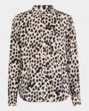 Rails Josephine Button-front Animal Print Shirt In Neutral