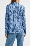 Rails Josephine Ikat Print Button-up Shirt In Multi