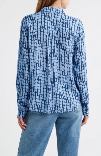 Rails Josephine Ikat Print Button-up Shirt In Multi