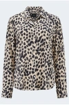 Rails Josephine Jaguar Print Button-up Shirt In Neutral