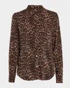 Rails Josephine Leopard Long-sleeve Shirt In Animal Print