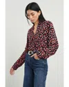Rails Josephine Love Struck Shirt Col: Red/pink, Size: L In Pink