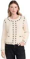 Rails Juliette Wool Blend Cardigan In Ivory