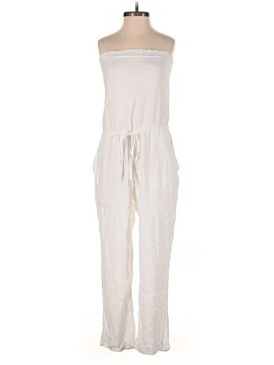 Pre-owned Rails Jumpsuit In Ivory