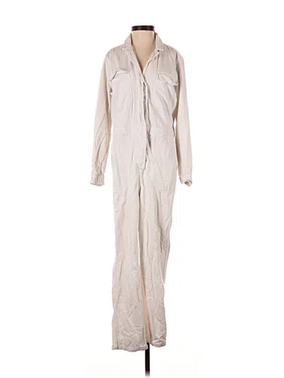 Pre-owned Rails Jumpsuit In White
