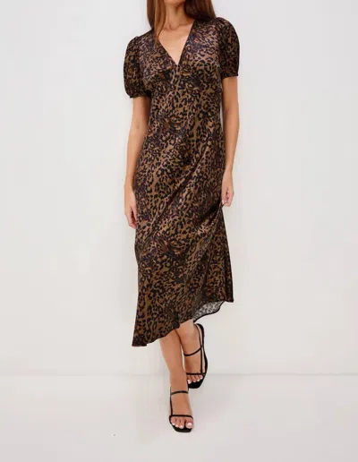 Rails Junia Midi Dress In Ginger In Brown