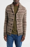 Rails Kallio Fair Isle Merino Wool Blend Cardigan In Multi